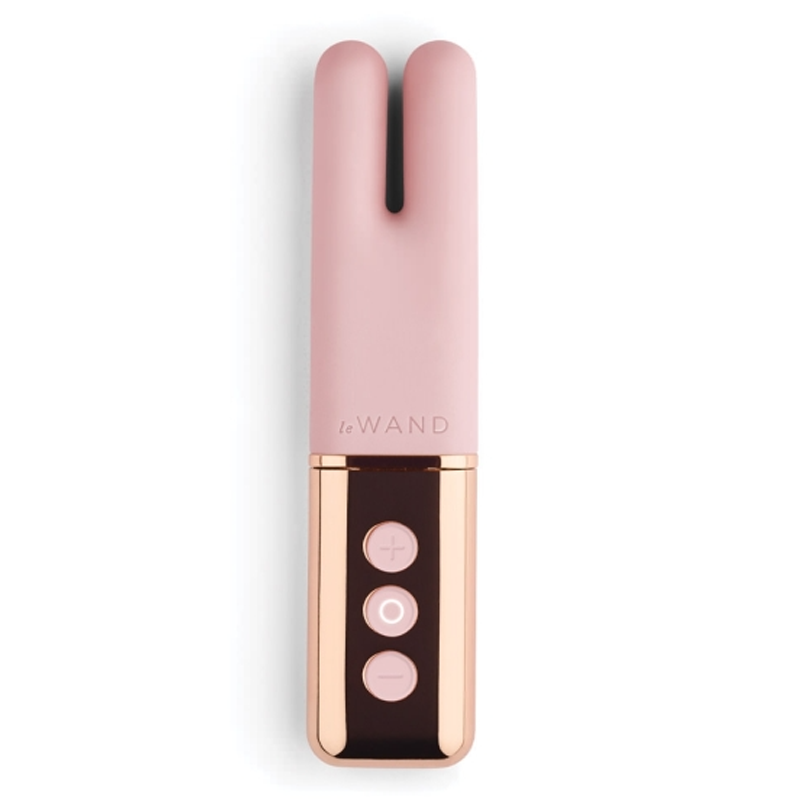 LE Wand Deux - Innovative Twin Motor Mini Vibrator Chrome Collection