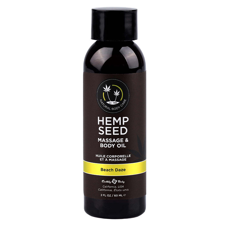 Earthly Body Hemp Seed Massage & Body 2 fl oz / 60 ml