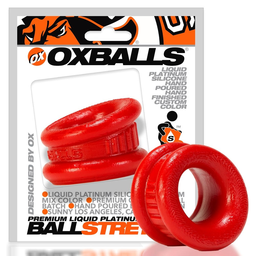 OXBALLS NEO ANGLE - Premium Ballstretcher Pure Platinum Silicone