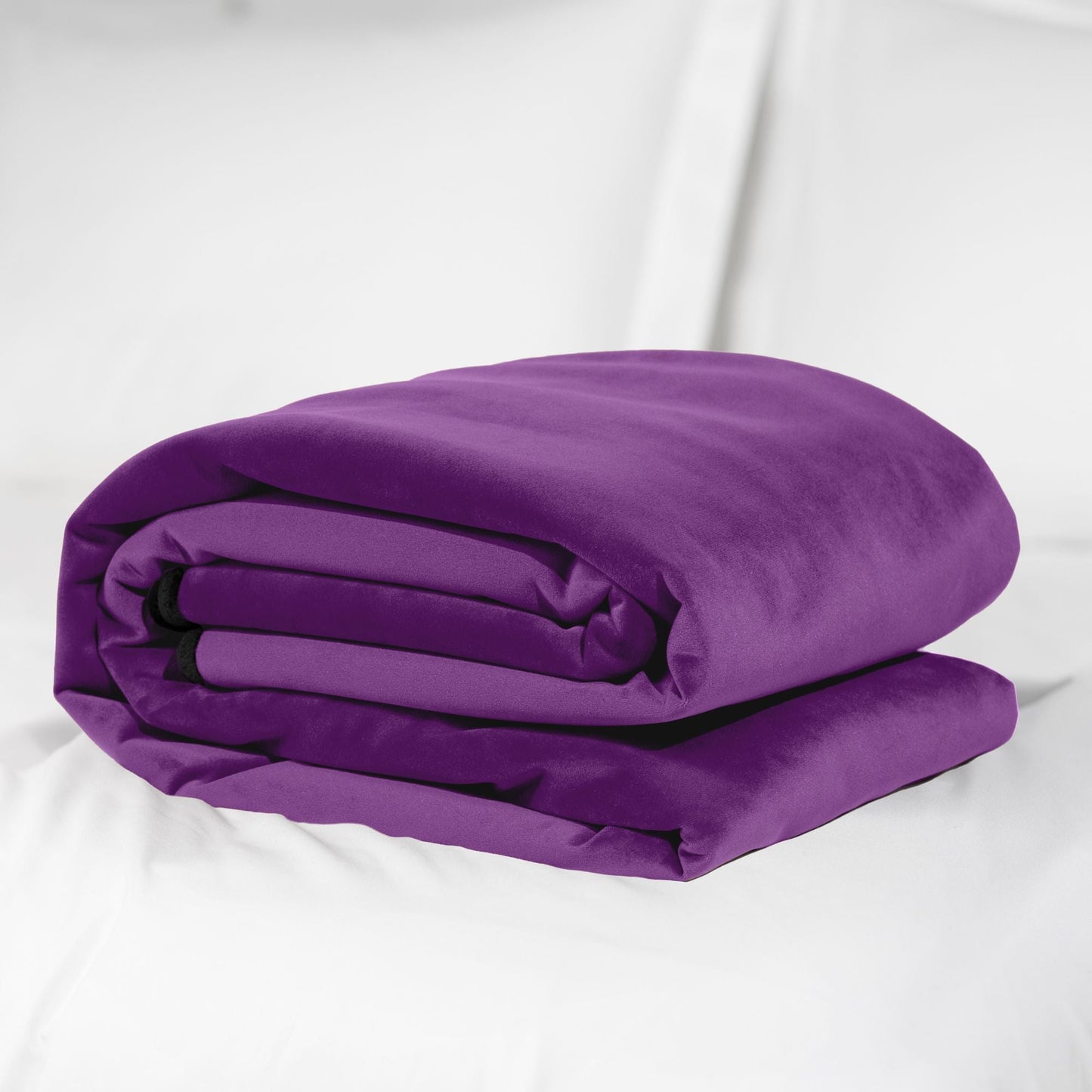 Fascinator Throw - Aubergine Microvelvet (Multi-Size)