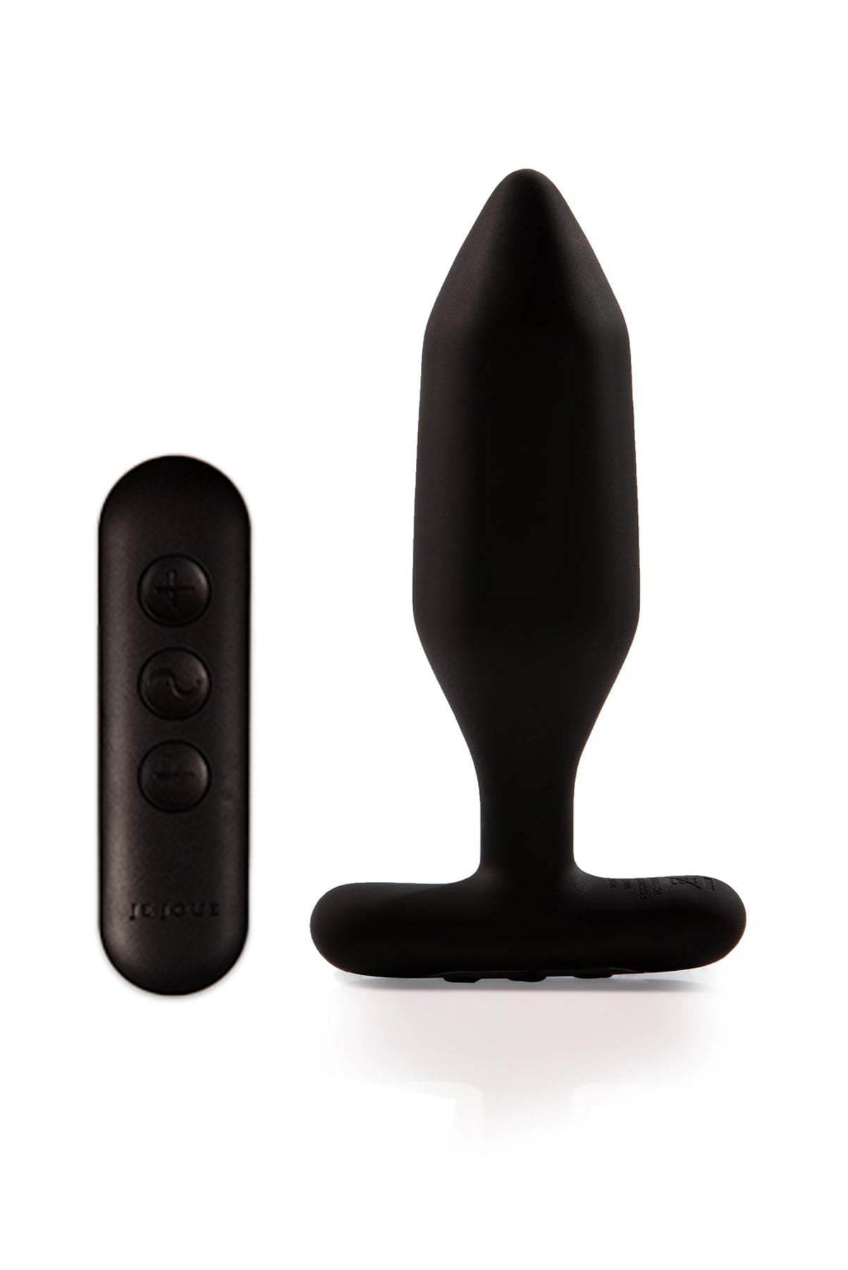 - Je Joue - Onyx Vibrating Butt Plug Black - PlayLoveToys