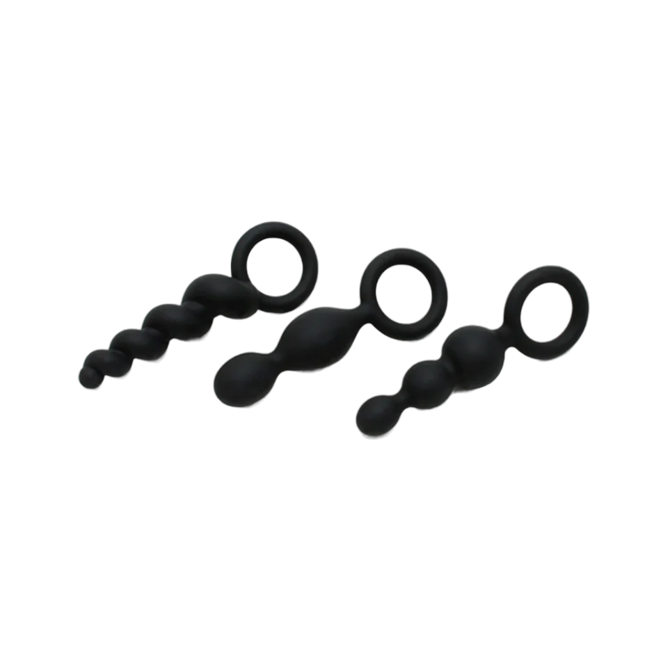 Satisfyer Booty Call Plugs Set of 3 - Beginner Anal Training Kit