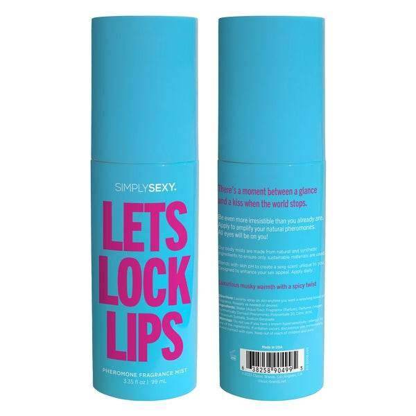 Simply Sexy - PHEROMONE BODY MIST - LET'S LOCK LIPS - 3.35 floz | 99m - PlayLoveToys
