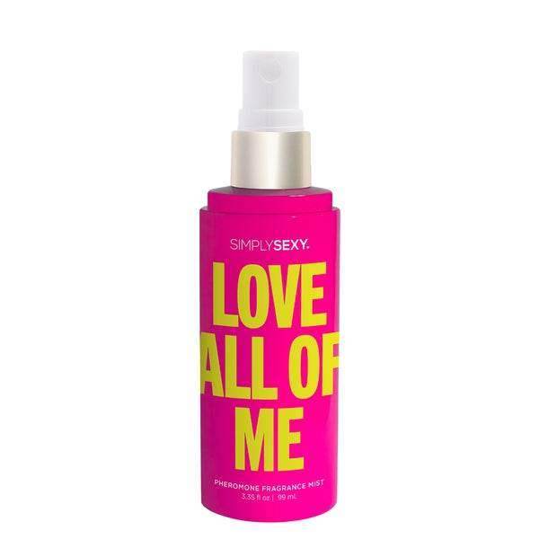 Simply Sexy - PHEROMONE BODY MIST - LOVE ALL OF ME - 3.35 floz | 99mL - PlayLoveToys