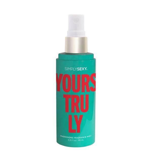 Simply Sexy - PHEROMONE BODY MIST - YOURS TRULY - 3.35 floz | 99mL - PlayLoveToys