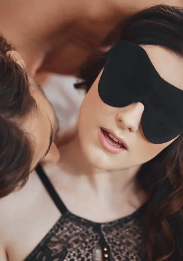 Sportsheets - Soft Blindfold, Black - PlayLoveToys