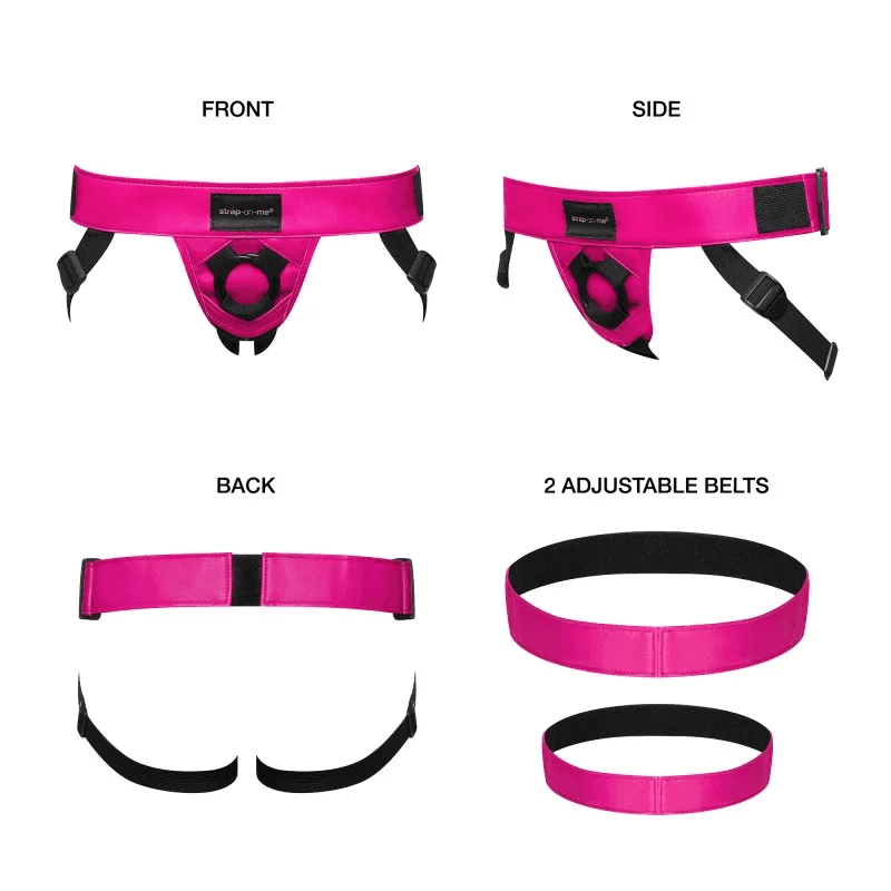 STRAP - ON - ME - LEATHERETTE HARNESS CURIOUS - PlayLoveToys