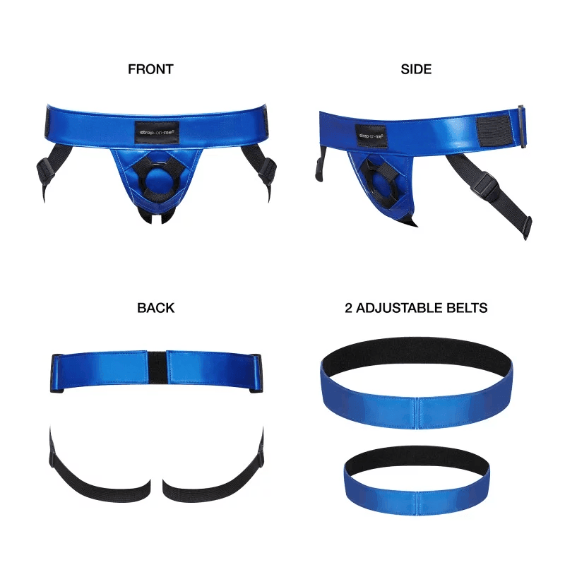 STRAP - ON - ME - LEATHERETTE HARNESS CURIOUS - PlayLoveToys
