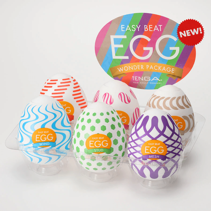 Tenga - Egg Variety Pack - Wonder - PlayLoveToys