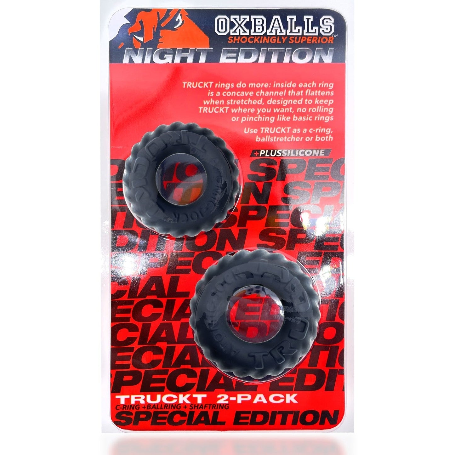 OXBALLS TRUCKT 2-Pack Cockring