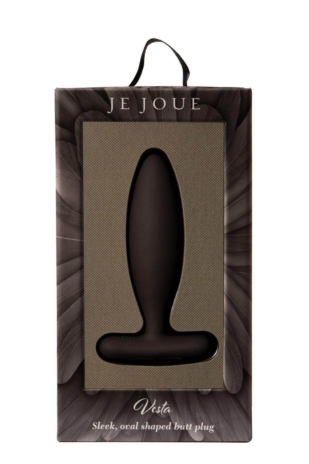 - Je Joue - Vesta Vibrating Butt Plug Black - PlayLoveToys