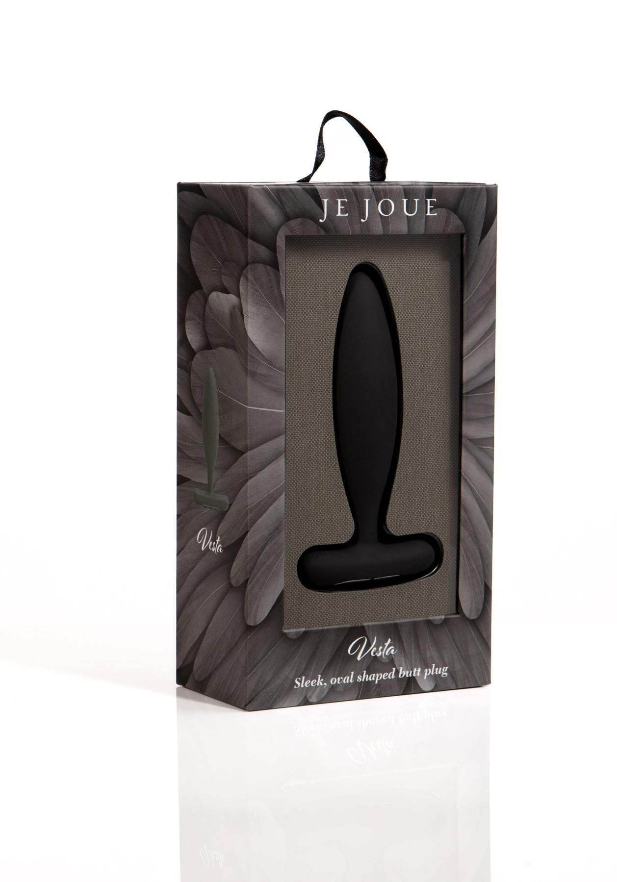 - Je Joue - Vesta Vibrating Butt Plug Black - PlayLoveToys