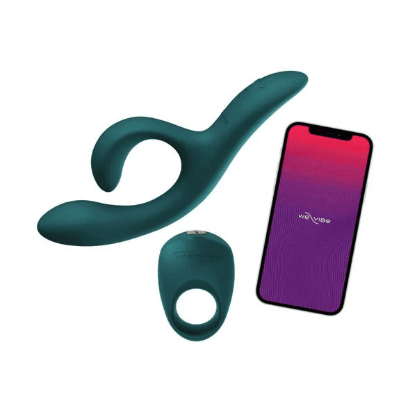 Date Night Set - Rabbit vibrator Nova 2 and Vibrating Penis ring Pivot
