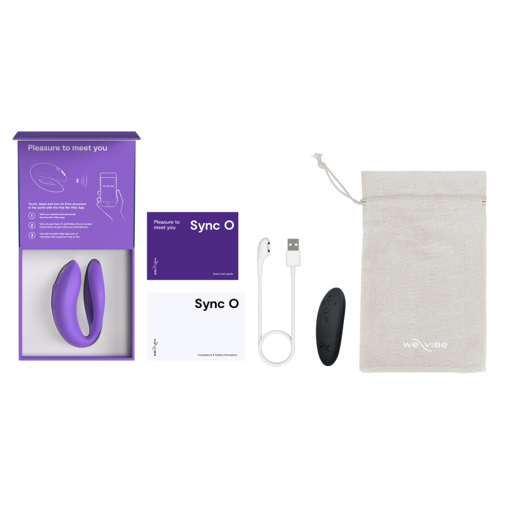 We-Vibe Sync O Couples Vibrator - App-Controlled Dual Stimulation
