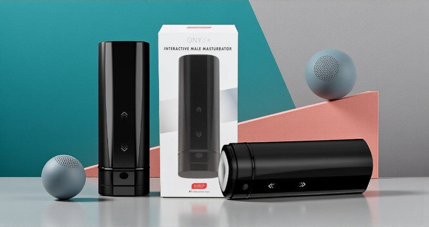 The Kiiroo Onyx+ distinguishes itself by seamlessly blending high-speed power with smart, discreet technology