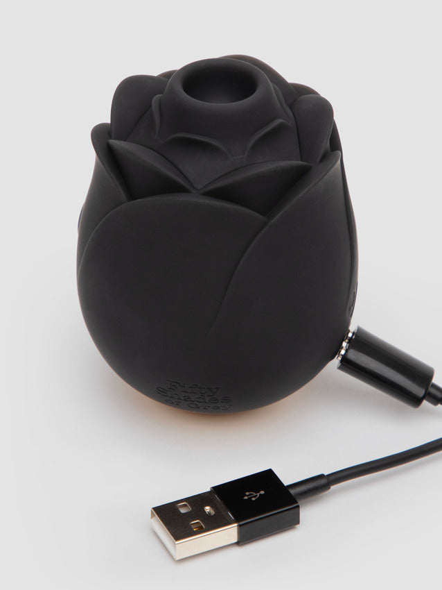 Fifty Shades of Grey Black Rose 2.0 - Clitoral Suction Stimulator