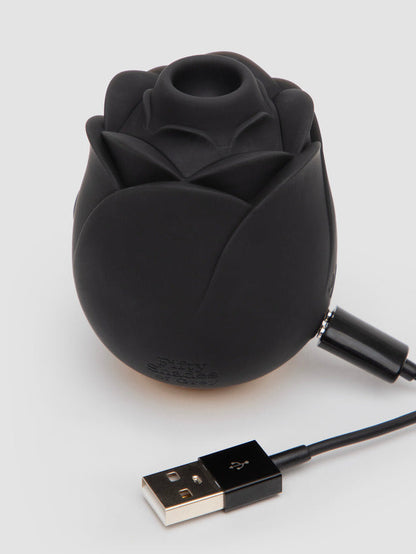 Fifty Shades of Grey Black Rose 2.0 - Clitoral Suction Stimulator