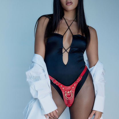 STRAP-ON-ME Leatherette Harness Fabulous - ONE SIZE
