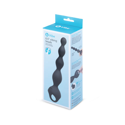 b-Vibe 6.5" Vibing Beads - Vibrating Anal Beads