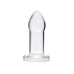 b-Vibe Advanced 8" Glass Anal Dildo - Borosilicate