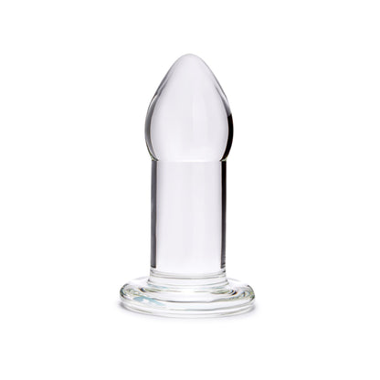 b-Vibe Advanced 8" Glass Anal Dildo - Borosilicate