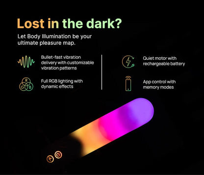 Illumination by Paradise - The Bullet RGB Vibrator