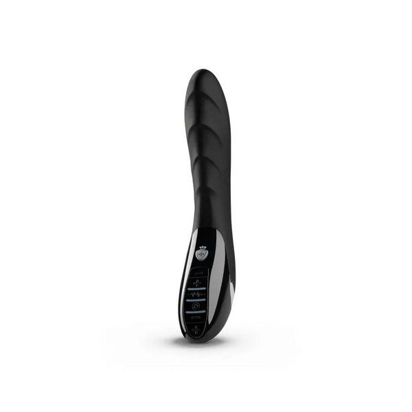 Mystim Sizzling Simon eStim Vibrator, Black Edition