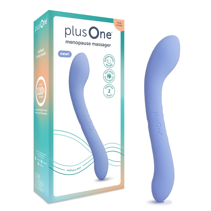 plusOne Menopause Massager — Heat & Vibration Relief