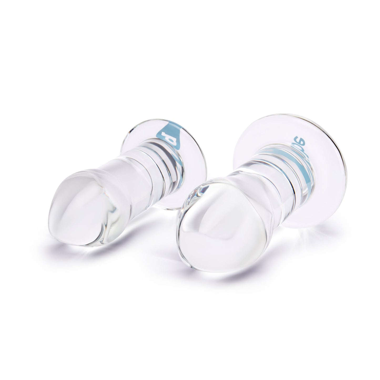 b-Vibe Intermediate Glass Dilator Set - Anal Training