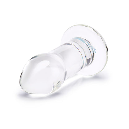 b-Vibe Advanced 8" Glass Anal Dildo - Borosilicate