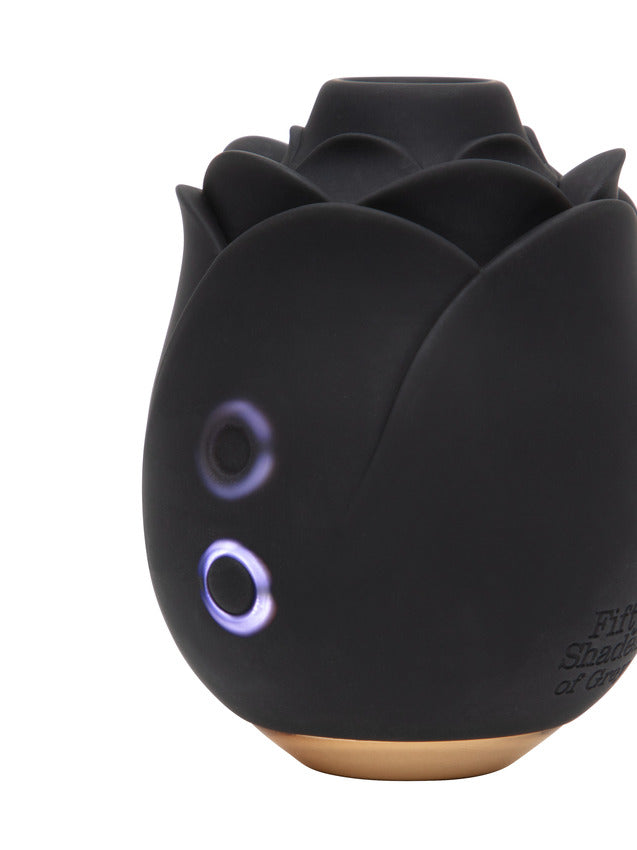 Fifty Shades of Grey Black Rose 2.0 - Clitoral Suction Stimulator