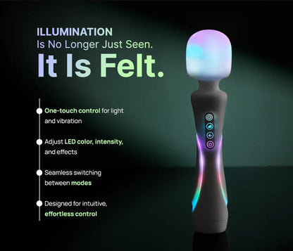 Illumination by Paradise - The Wand RGB Vibrator