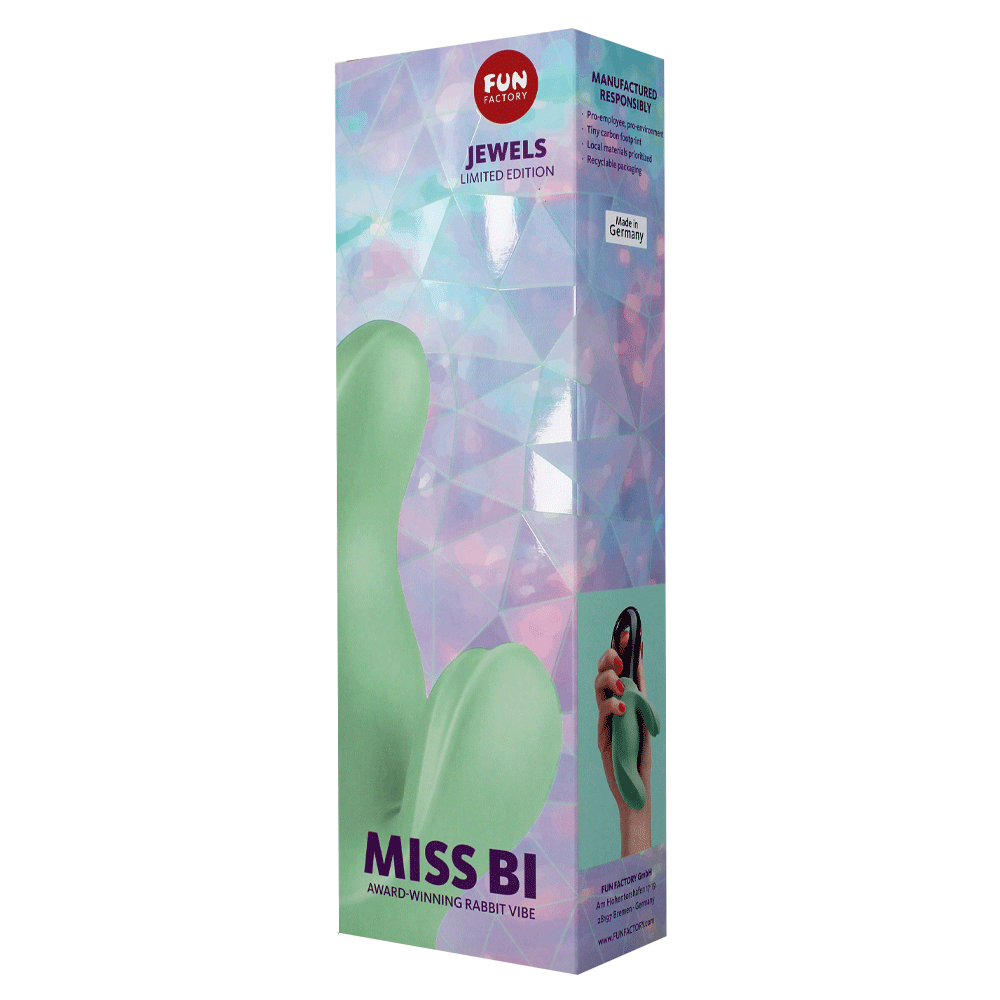 Fun Factory MISS BI Dual Motor Rabbit Vibrator - G-Spot & Clitoral Stimulation