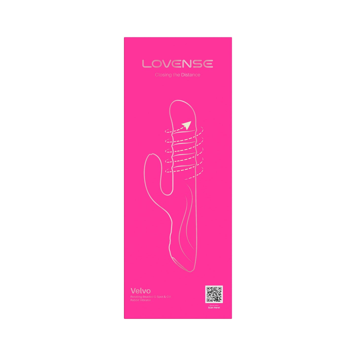 Lovense Velvo - NeoSpin G-Spot & Clitoral Rabbit Vibrator