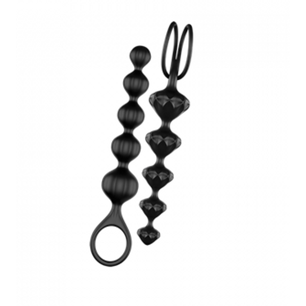 Love Beads (set of 2)(Black) - black