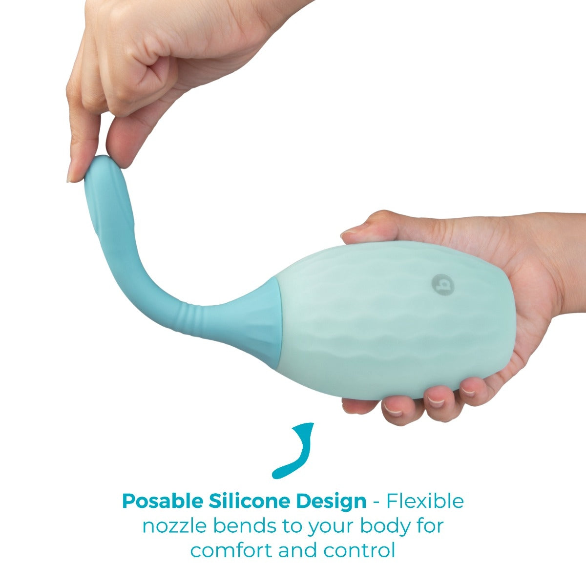 b-Vibe Silicone Flexflow Douche - Dual-Opening Anal Cleaner