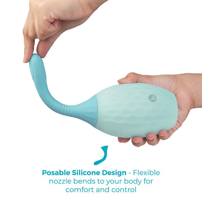 b-Vibe Silicone Flexflow Douche - Dual-Opening Anal Cleaner