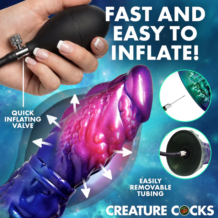 Creature Cocks Gorge - Alien Inflatable Silicone Dildo