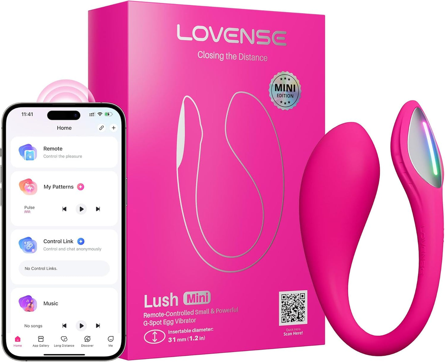 LOVENSE Lush Mini PlayLoveToys