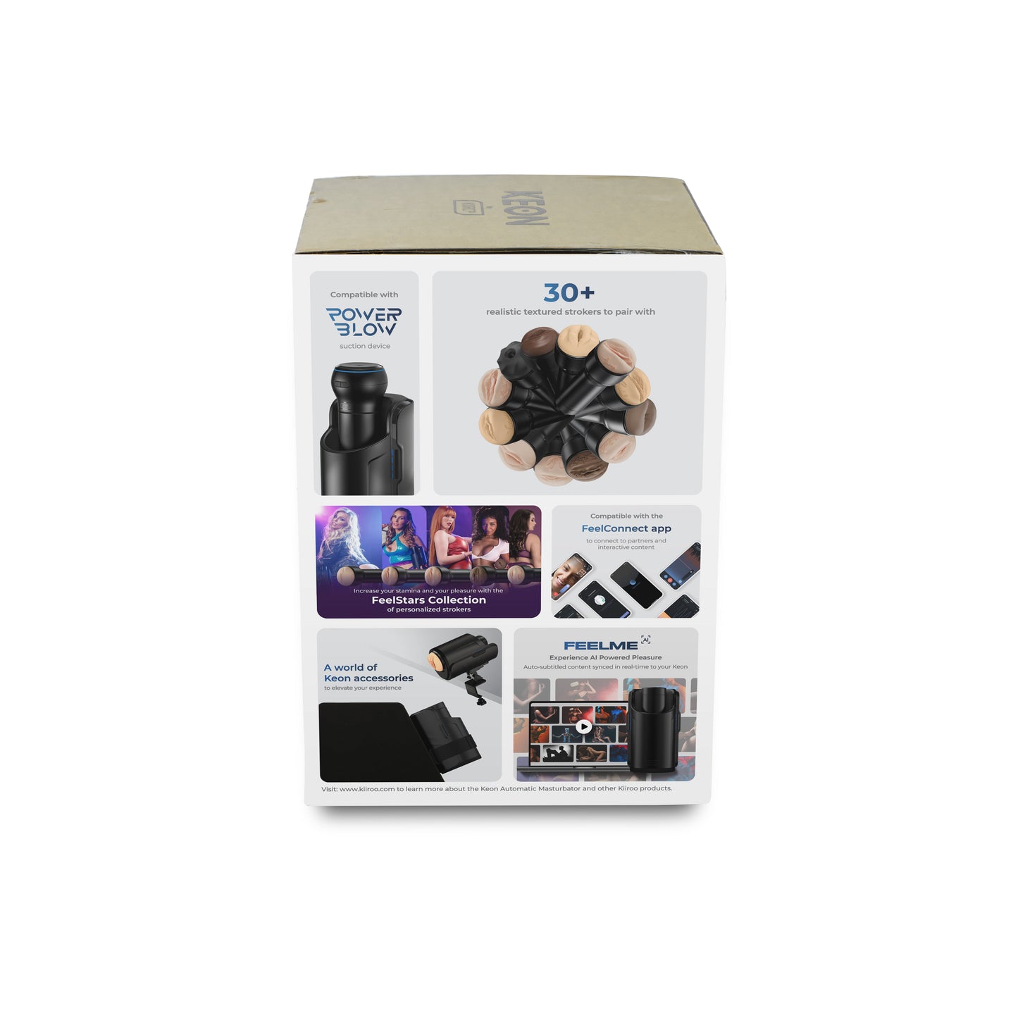 KIIROO Keon WiFi Combo Set + FeelStroker - Interactive