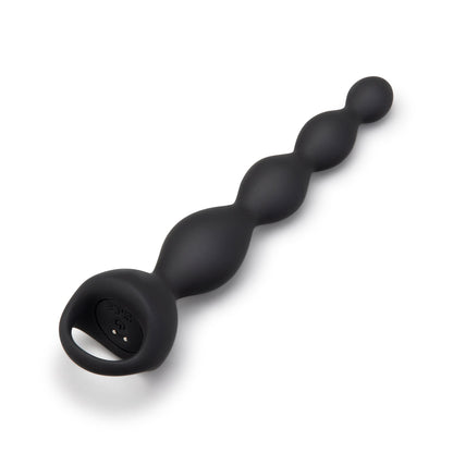 b-Vibe 6.5" Vibing Beads - Vibrating Anal Beads