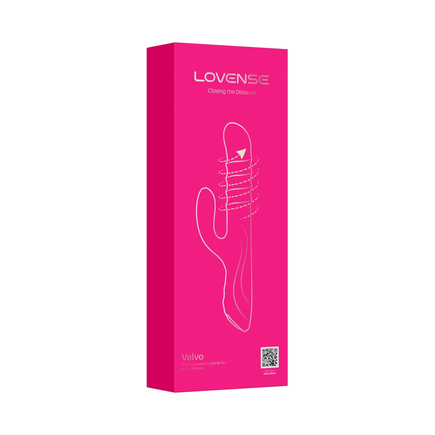 Lovense Velvo - NeoSpin G-Spot & Clitoral Rabbit Vibrator