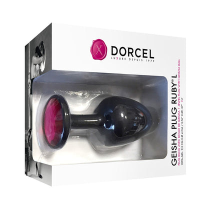 Dorcel Geisha Plug Ruby - Crystal-Adorned Luxury with Moving Ball Technology