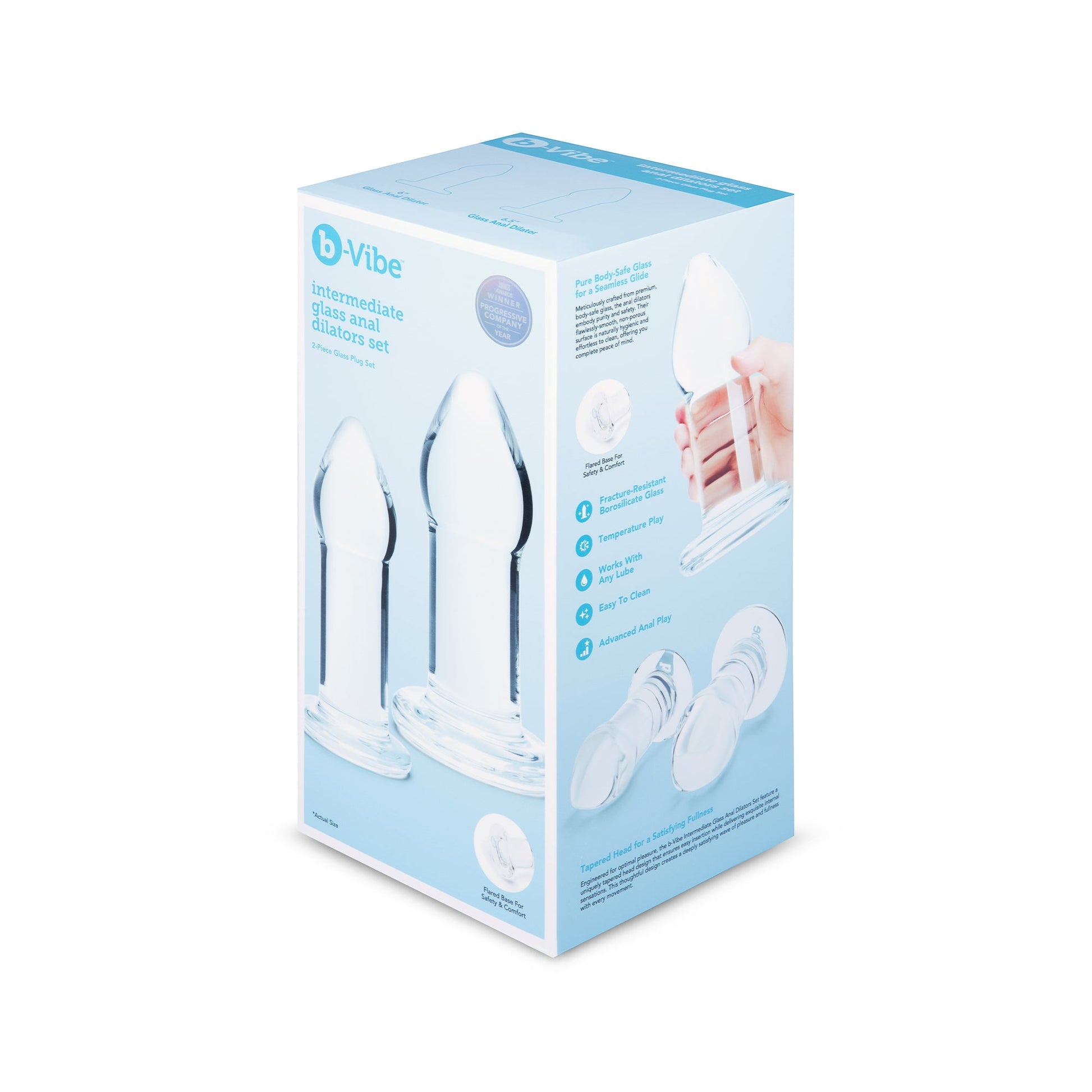 b-Vibe Intermediate Glass Dilator Set 