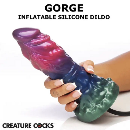 Creature Cocks Gorge - Alien Inflatable Silicone Dildo
