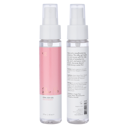 CG BLOW ME Oral Sex Gel - Flavored Kissable Gel