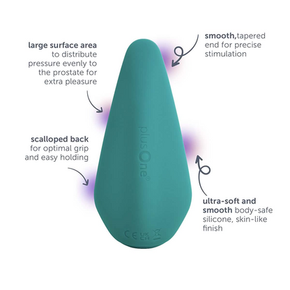 plusOne External Vibrating Prostate Massager