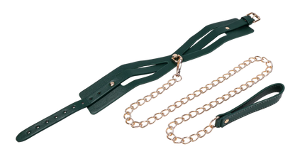 Indica Cutout Collar and Leash