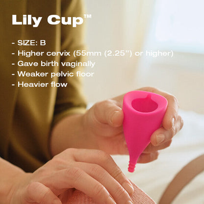 INTIMINA Lily Cup - Revolutionary Menstrual Cup Experience Size A & B