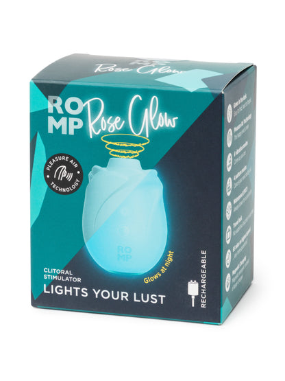 ROMP Rose Glow - Glow-in-the-Dark Pleasure Air Stimulator